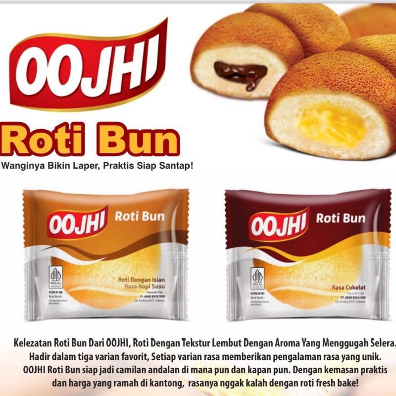 

OOJHI Roti Bun Kopi Susu & Cokelat - Rasa Khas Mirip Roti B*y Wangi Kopi Manis Susu & Cokelat Manis Lembut Praktis Siap Santap