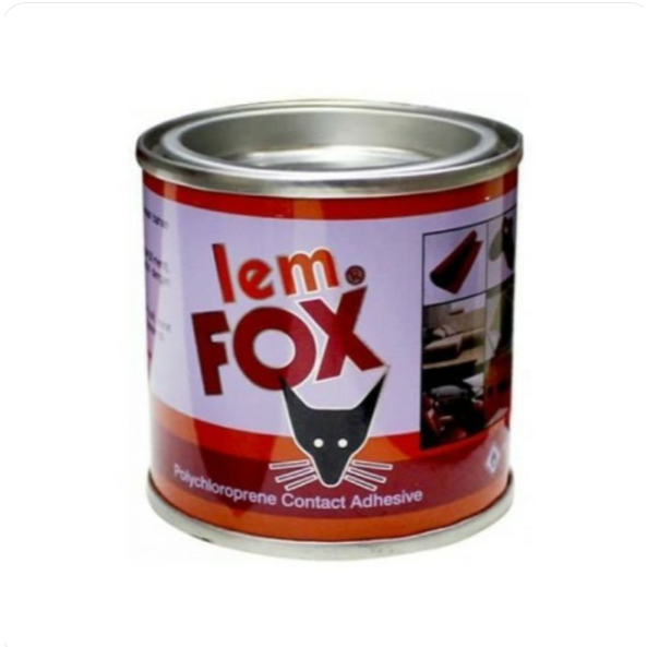

LEM FOX TIN 70 GR KALENG MERAH LEM KUNING