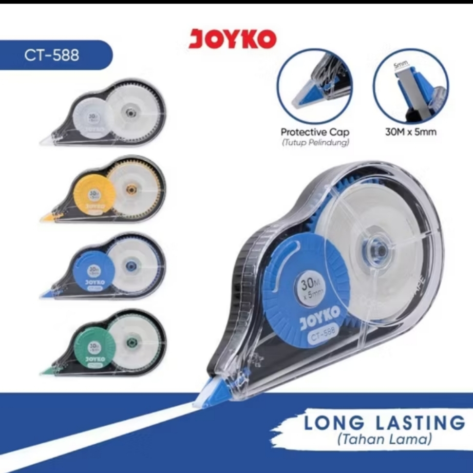 

Joyko Correction Tape Pita Koreksi CT 588 30 Meter Tipe X