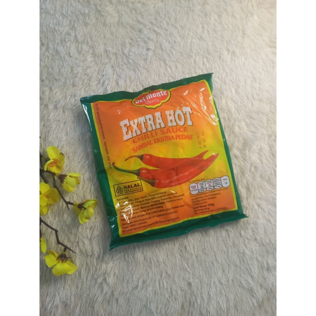

Saus Sambal Del Monte sachet 24pc
