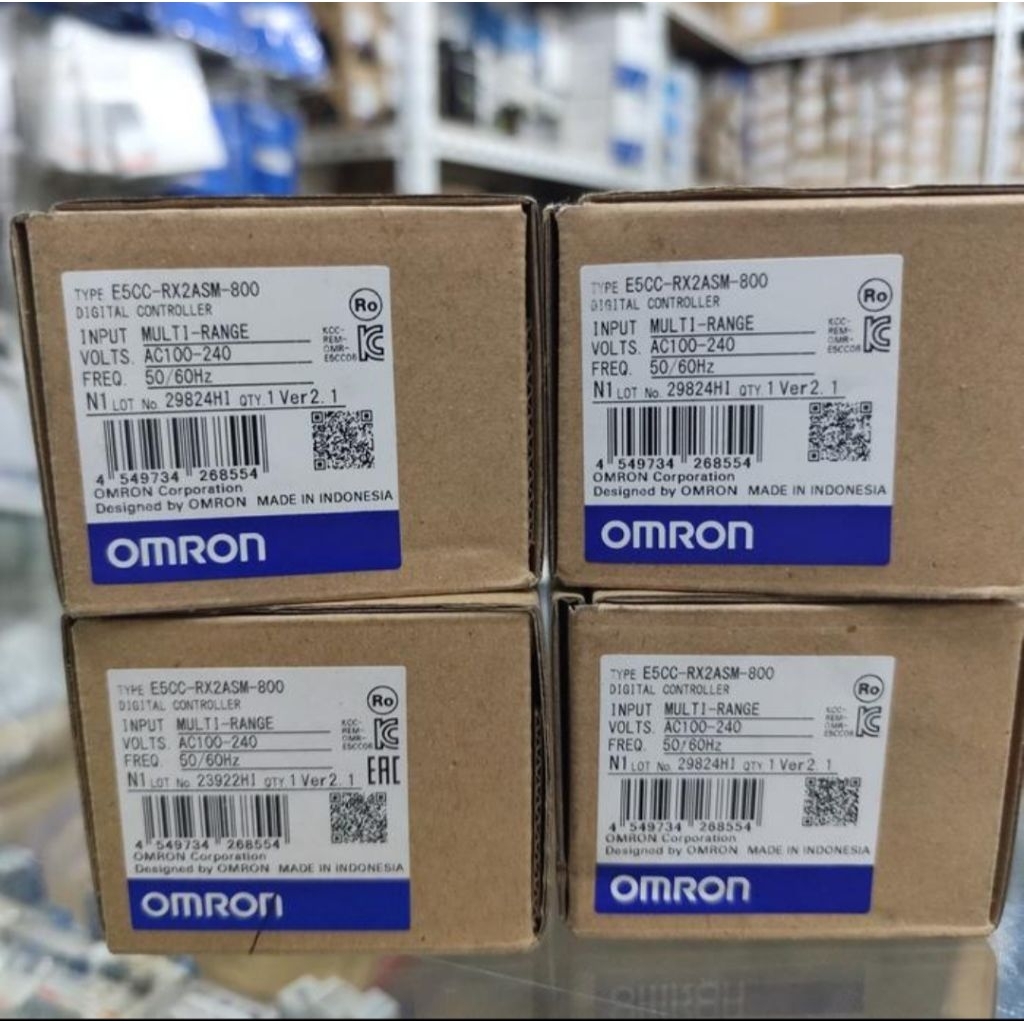 TEMPERATURE CONTROLLER OMRON E5CC-RX2ASM-800/E5CC-RX2ASM-800 OMRON ORIGINAL