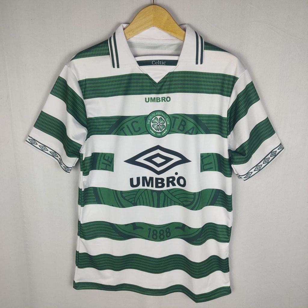 Jersey Retro Celtic Lengan Pendek