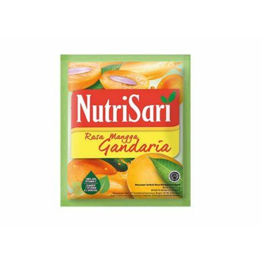 

nutrisari Mangga Gandaria 14g 1dus isi 160pcs