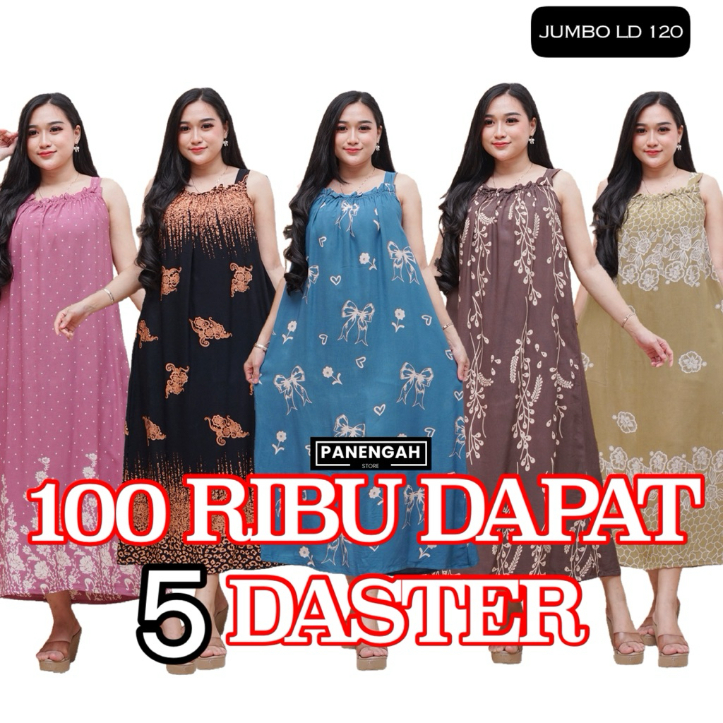 Daster Yukensi Jumbo ~ Daster Jumbo Yukensi Tanpa Lengan Dress Yukensi