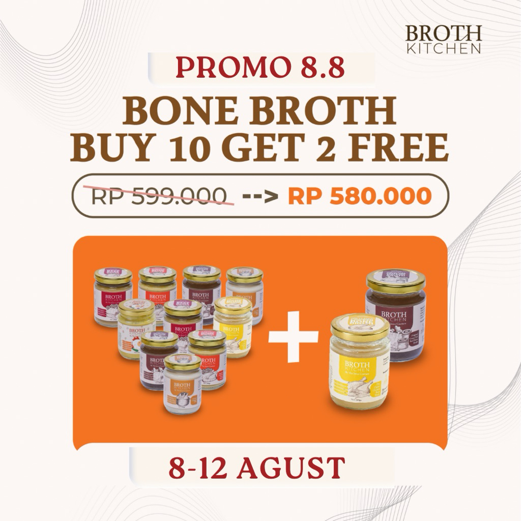 

PROMO 8.8 - BONE BROTH - BUY 10 GET 2 FREE