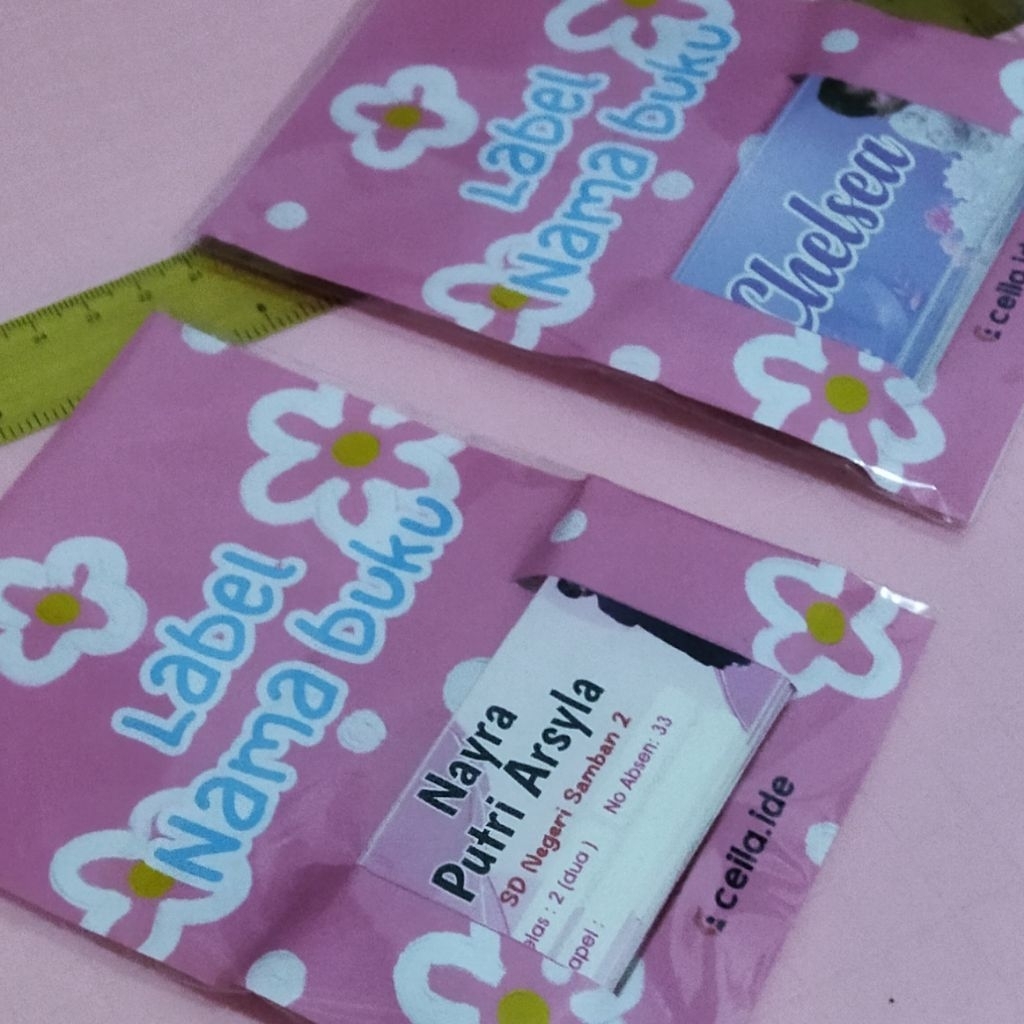 

Label buku custom foto nama sekolah stiker buku murah kebutuhan sekolah lucu aksesoris sekolah