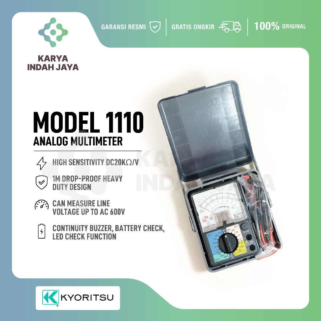 Analog multimeters Kyoritsu 1110