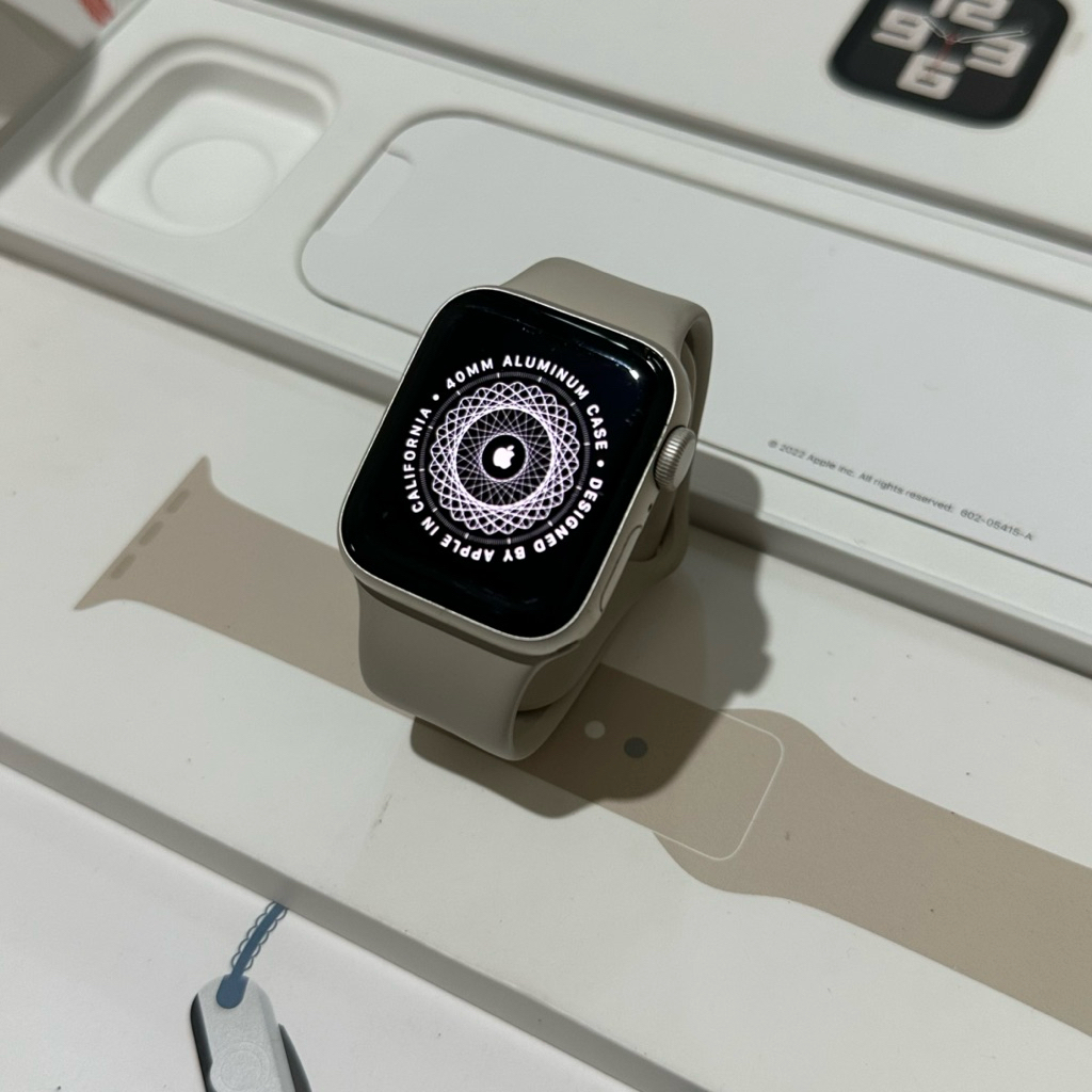 iWatch SE 2 40mm Starlight Fullset Original Second