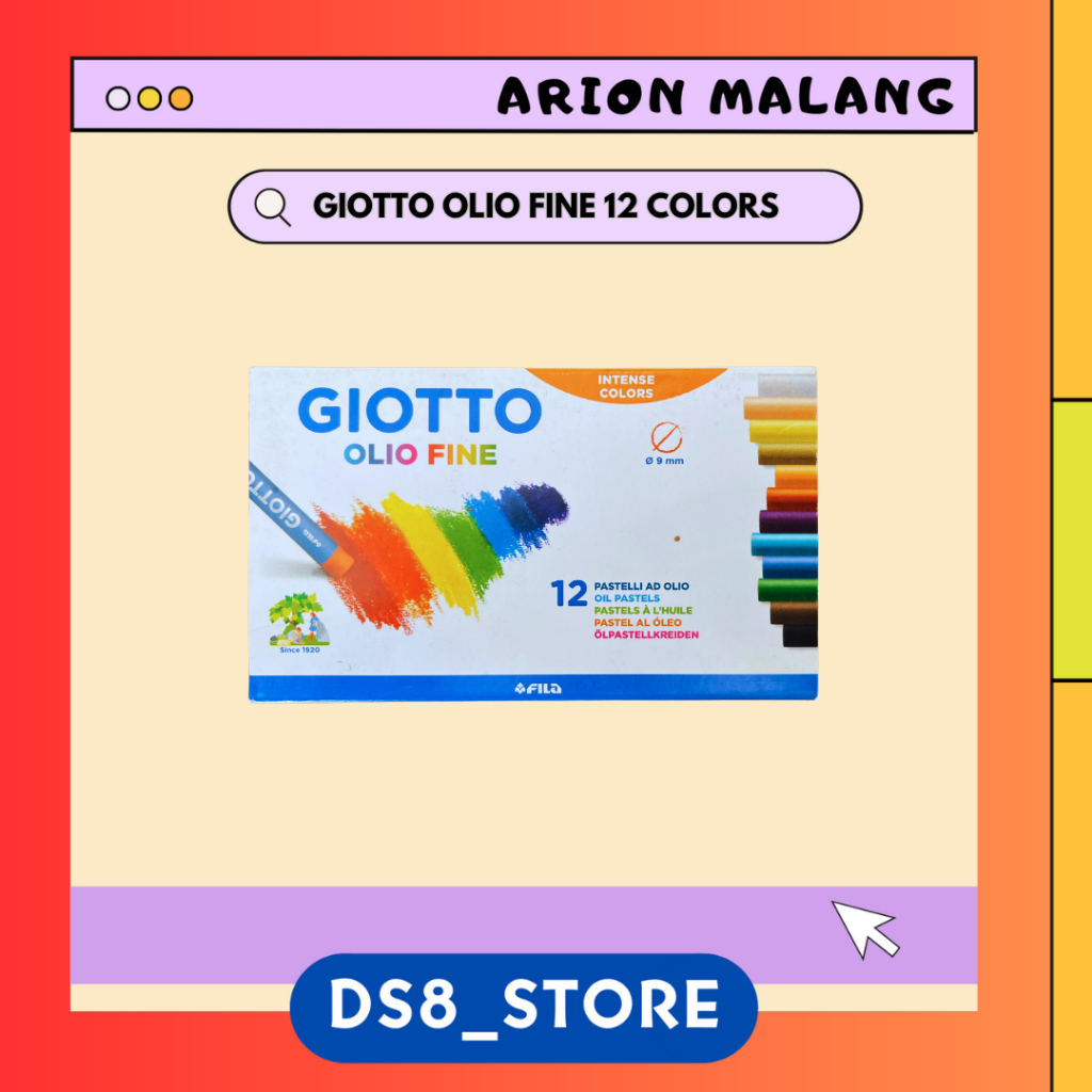 

Giotto Olio Fine 12 Warna