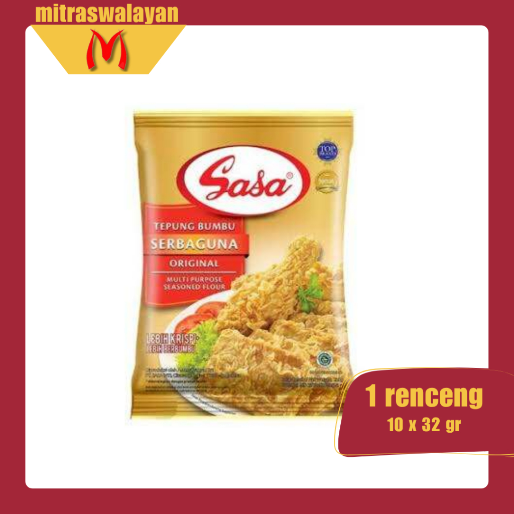 

SASA Tepung Serbaguna 1 Renceng isi 10 @32 gr