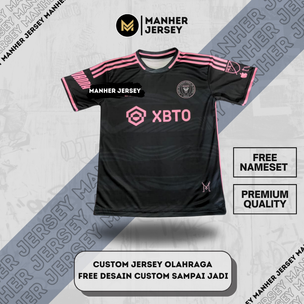 JERSEY INTER MIAMI 2023 2024 AWAY FULL PRINTING
