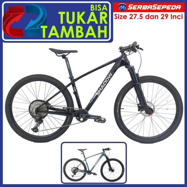 Shadow Bone Sepeda Gunung 27.5 dan 29 Inci MTB Frame Carbon