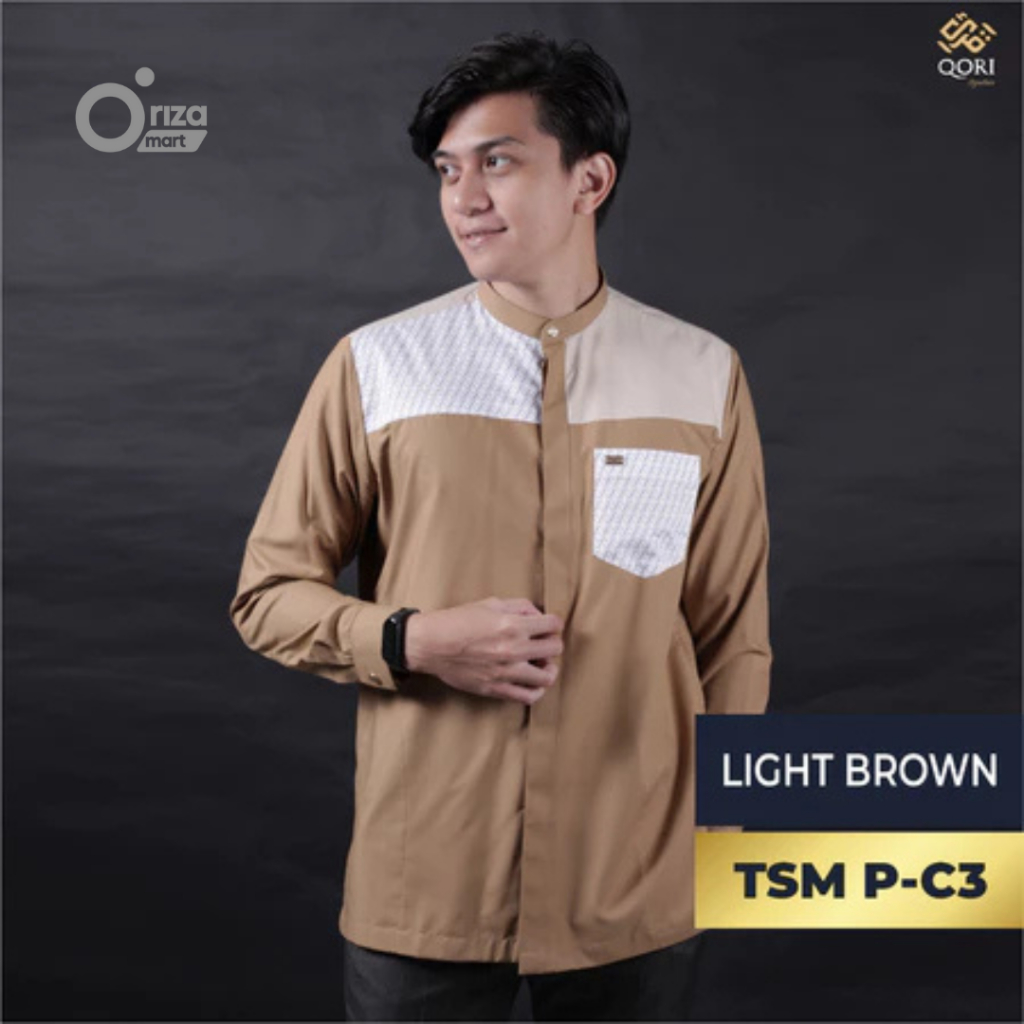 Qori Apparel ORI/Baju Koko Lengan Panjang/Tsumamah Bin Utsal ( TSM-2 )