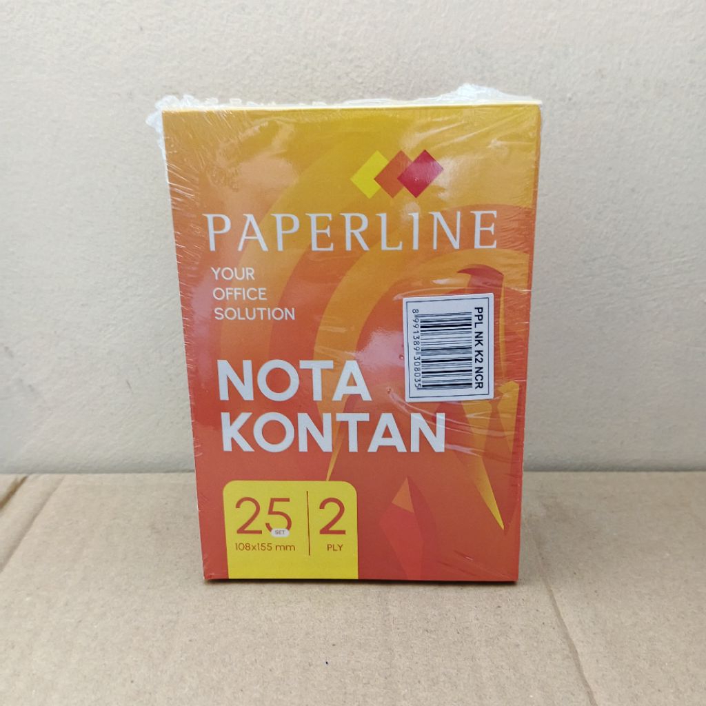 

1 Pak Buku Nota Kontan 2 Ply Kecil Isi 10 Pcs PAPERLINE