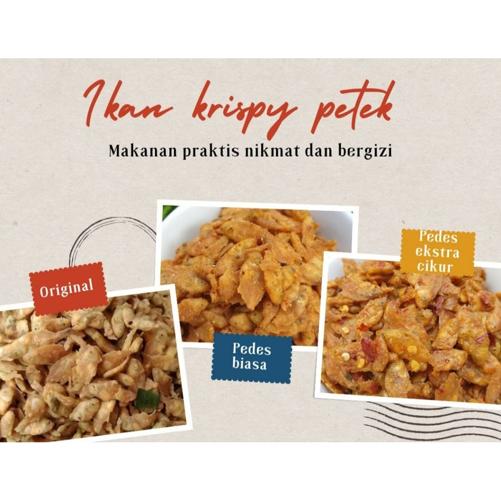 

Ikan petek krispy
