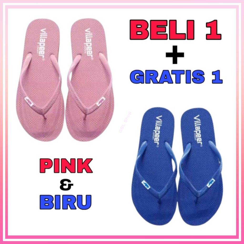 SANDAL JAPIT WANITA VILLAPEER TERLARIS