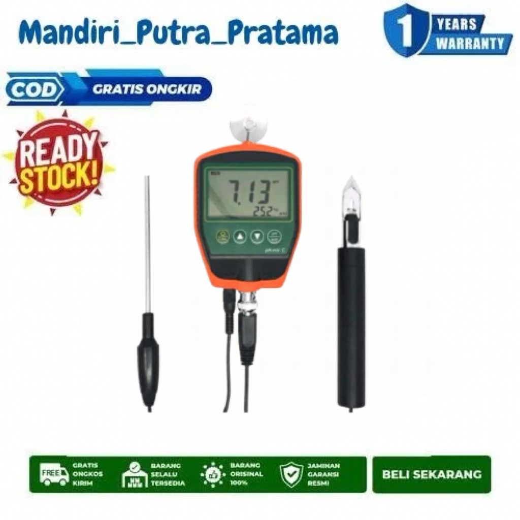 Alat Ukur pH Meter Daging Dan Keju AMTAST AMT16M