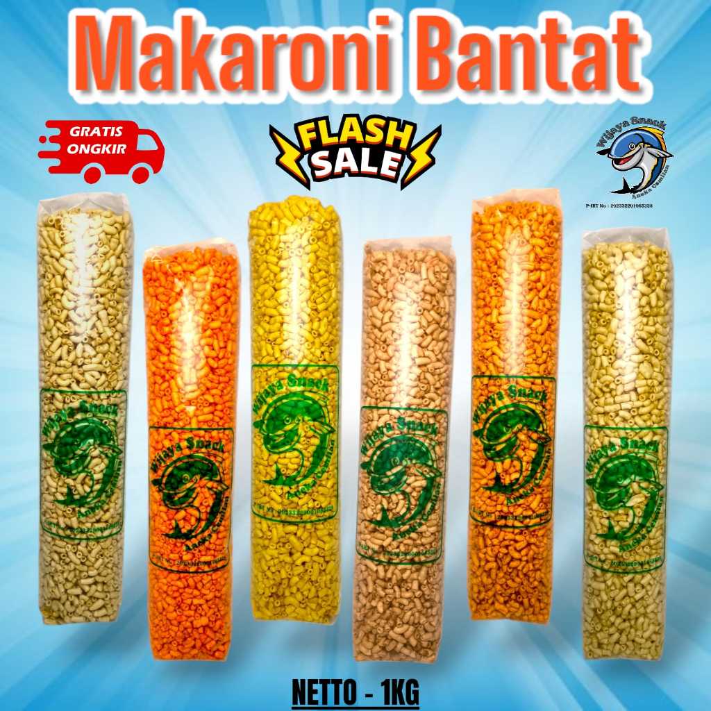 

(1 BALL) MAKARONI PIPA BANTAT ORIGINAL PEDAS CAMILAN GURIH RENYAH CAMILAN FOOD SNACK