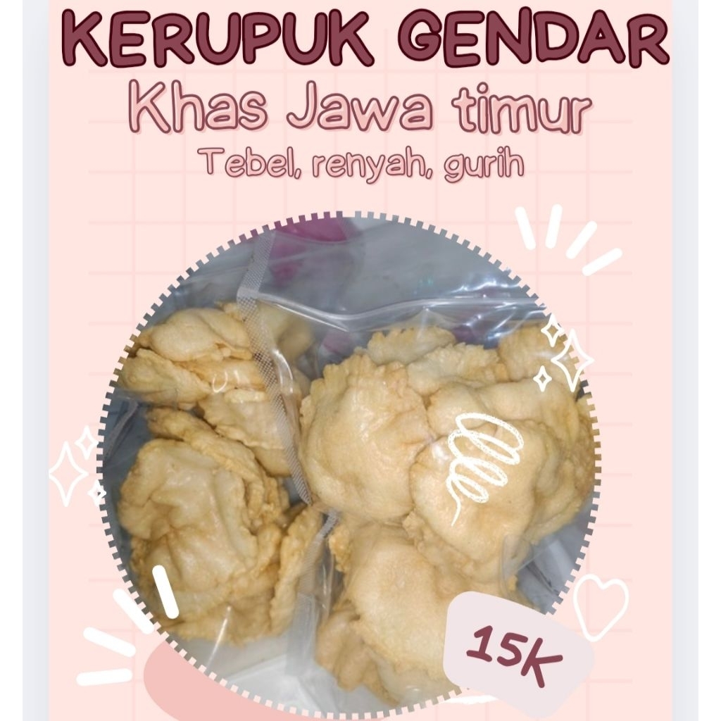 

KERUPUK GENDAR KHAS JAWA TIMUR