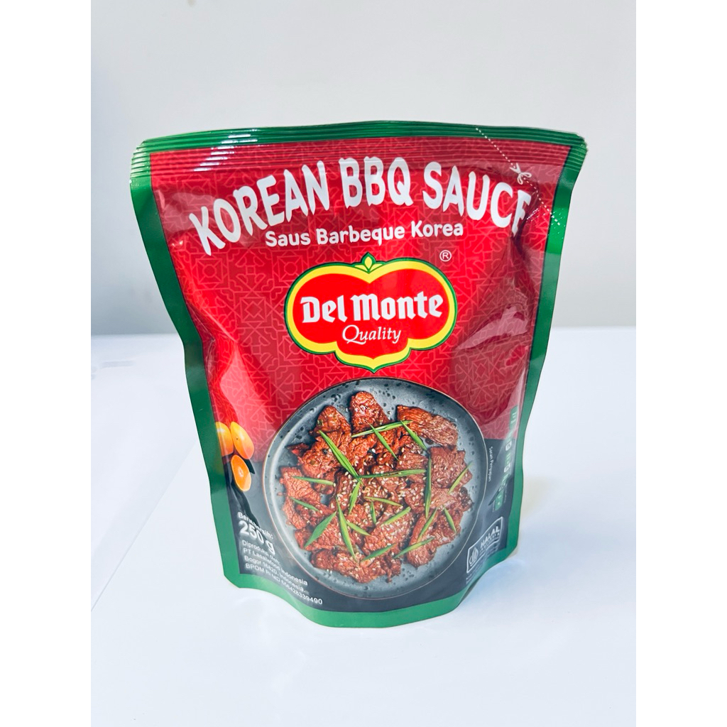 

Delmonte korean barbeque sauce 250gr || saus bbq || saus barbeque Delmonte
