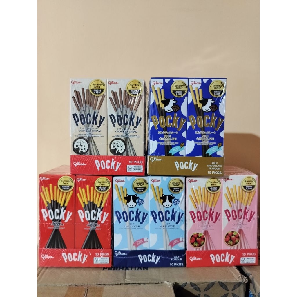 

Pocky Mini ( 1 Pak isi 10 kotak )