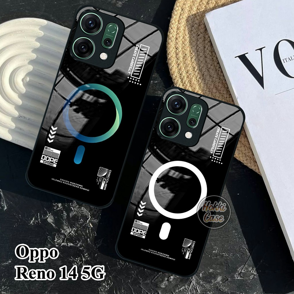 Case Oppo Reno 14 5G - Softcase Glass Oppo Reno 14 - Casing Hp Oppo Reno 14 5G - Silikon For Oppo Re