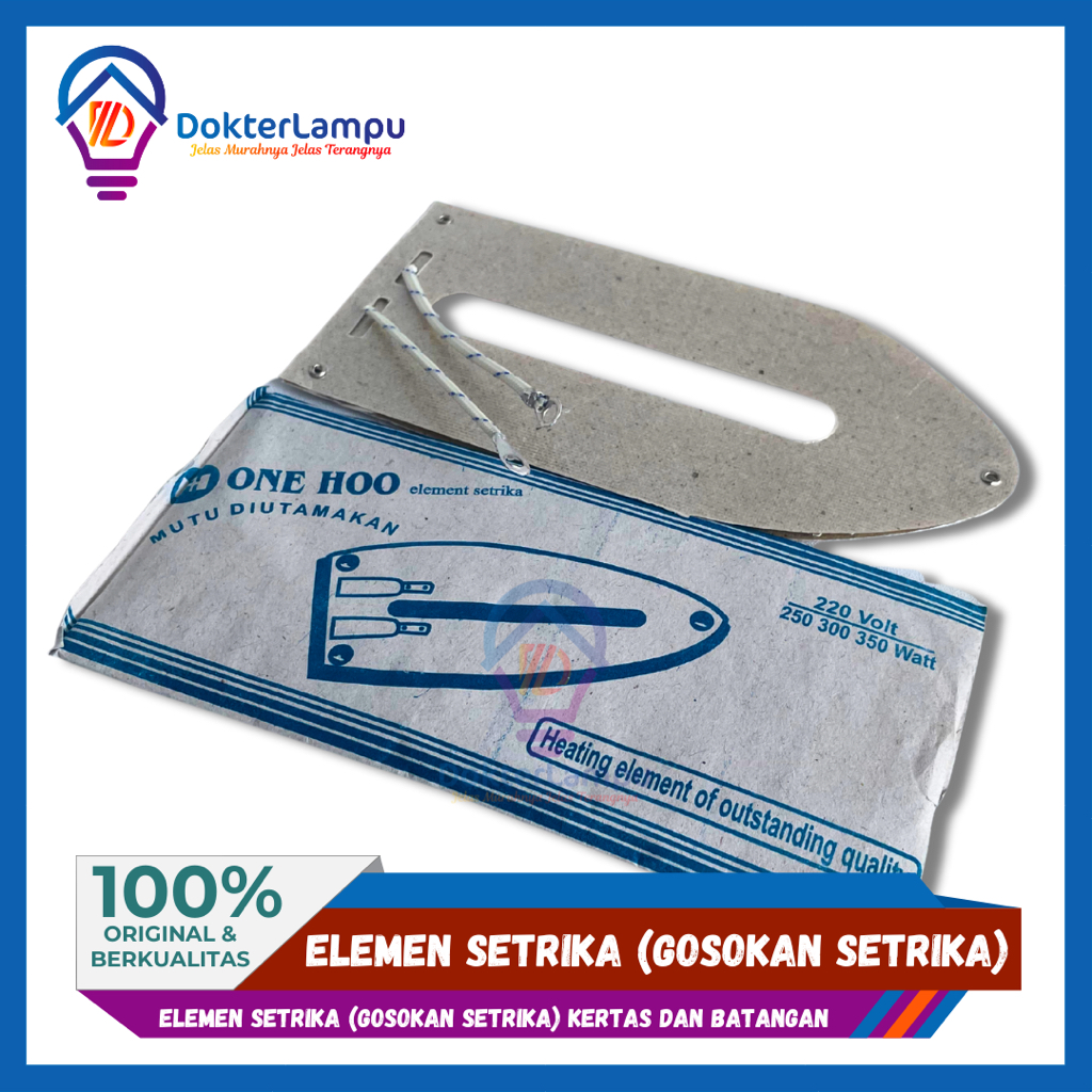 Elemen setrika ( elemen gosokan ) kertas dan batang MURAH DAN BERKUALITAS
