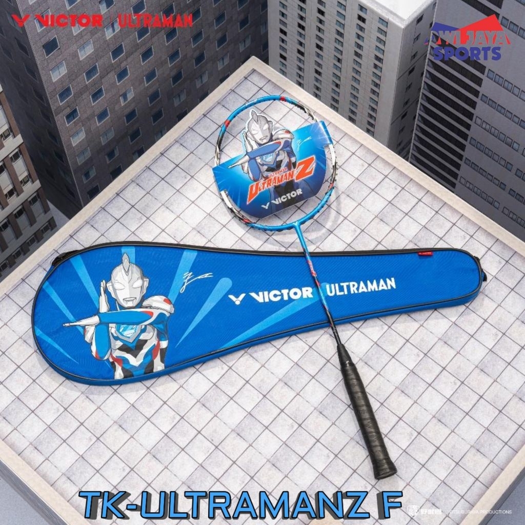 New Raket Badminton Victor Thruster ULTRAMANZ F | Raket Victor Thruster Ultraman Z F | Victor TK ULT