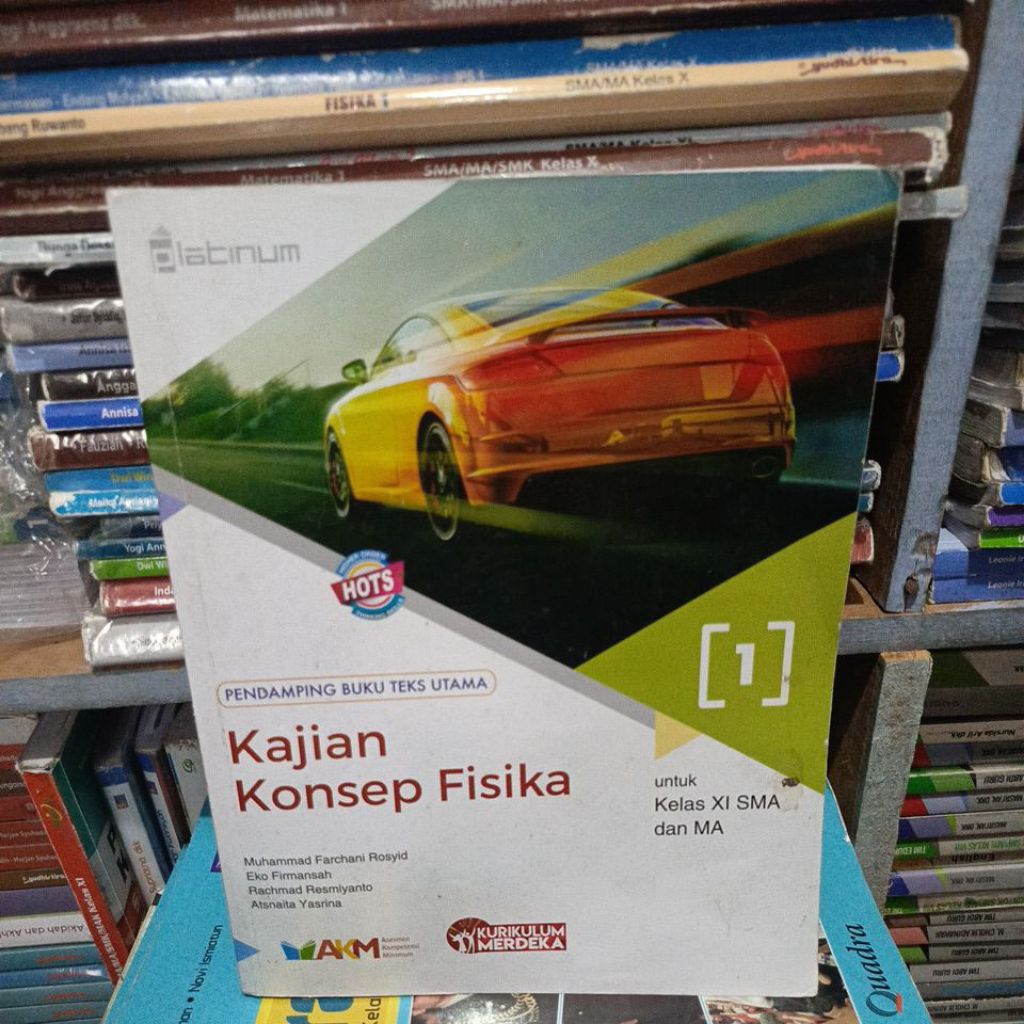 BUKU KAJIAN KONSEP FISIKA UNTUK KELAS XI/11 SMA DAN MA KURIKULUM MERDEKA
