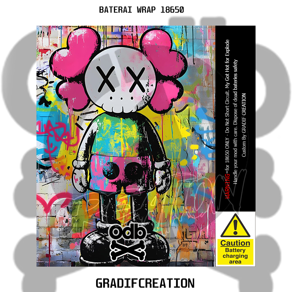 

Baterai Wrap ODB 2 18650 Premium Edition