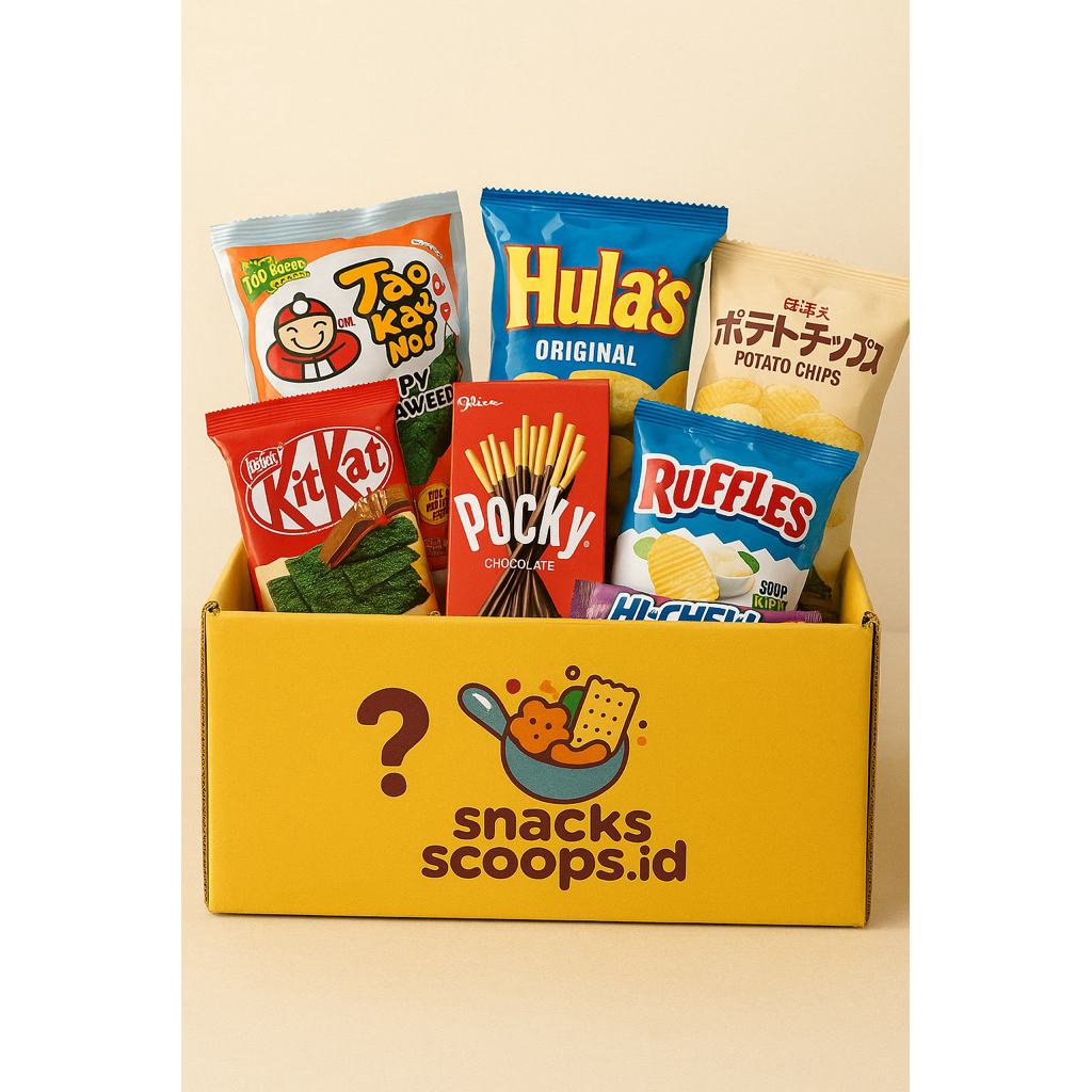 

Mystery Box Snack import mix local