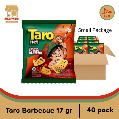 

Taro Snack Rasa Barbeque 1 Dus isi 40 pack / Camilan Enak Murah / Kemasan 17 gr