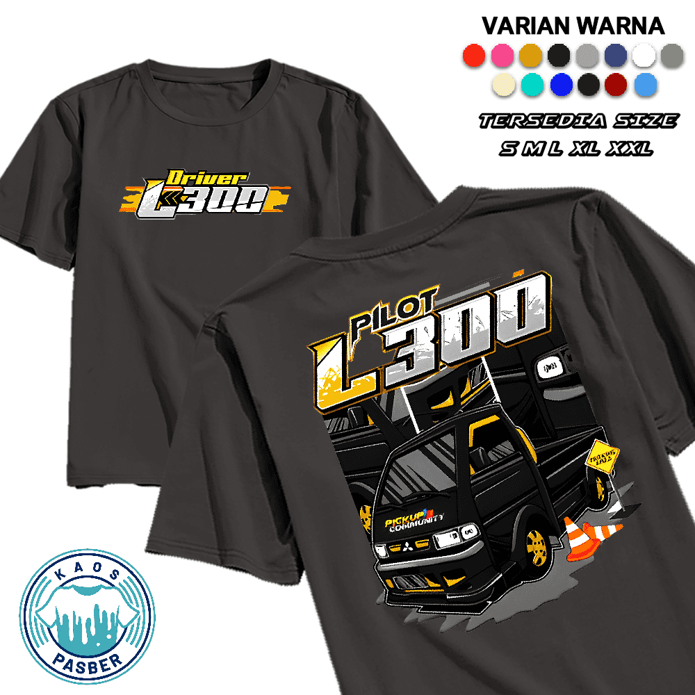 KAOS DRIVER L300 KAOS DRIVER MUDA PILOT DARAT
