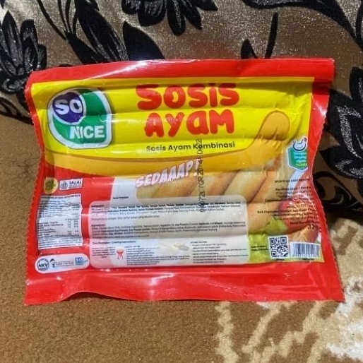 

So Nice Sosis Ayam Kombinasi 375 gr
