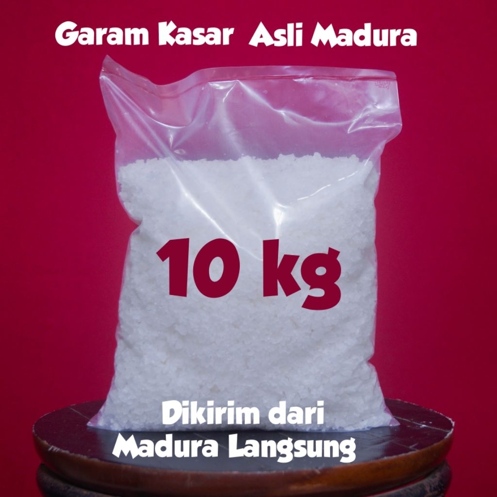 

Garam Kasar / Garam Grosok Asli madura 10kg