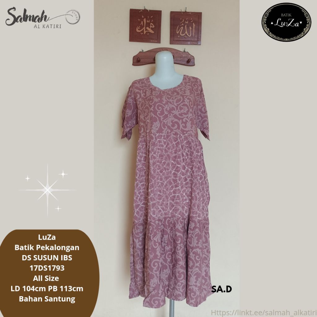 Daster LuZa Batik Pekalongan DS SUSUN IBS (D)