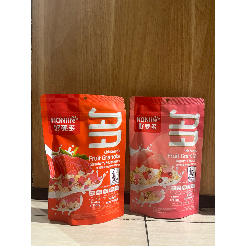 

Honlife Cs Fruit Granola 100gr