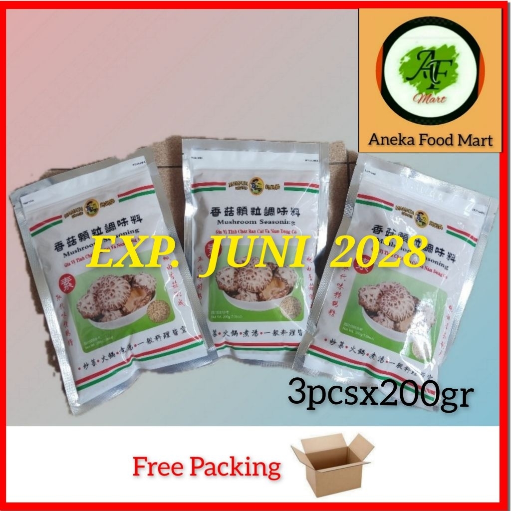 

Mamata Kaldu Jamur 200gr/ Mamata Mushroom seasoning/ Bumbu Kaldu Jamur/ Mokoceng/ penyedap Masakan/ Totole/ Herring Brand/ Sunbay/ Mushroom seasoning Powder/ Bubuk Kaldu Jamur/ vegetalk kaldu jamur