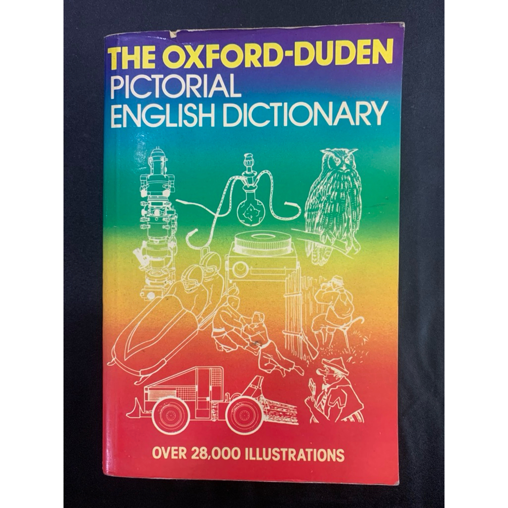 The oxford duden pictorial english dictionary over 28000 illustrations