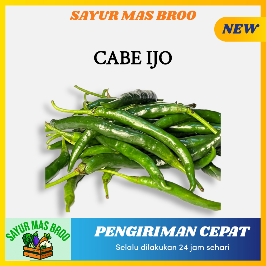 

Cabe Hijau - Toko Sayuran Mas Broo Kota Palembang