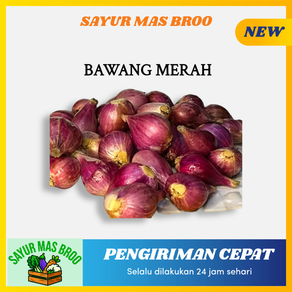

Bawang Merah - Sayuran Mas Broo Kota Palembang