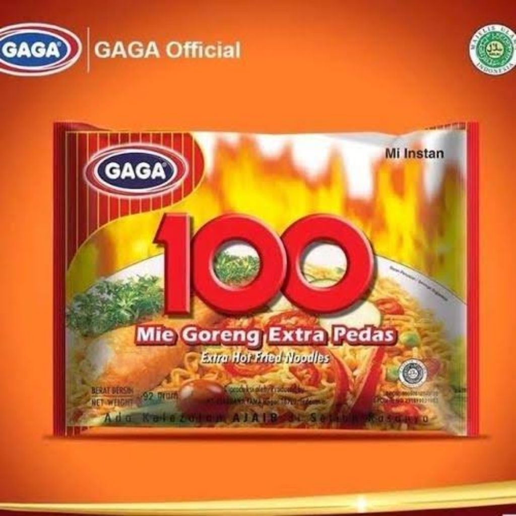

Gaga 100 Extra Pedas 68gr (5pcs)