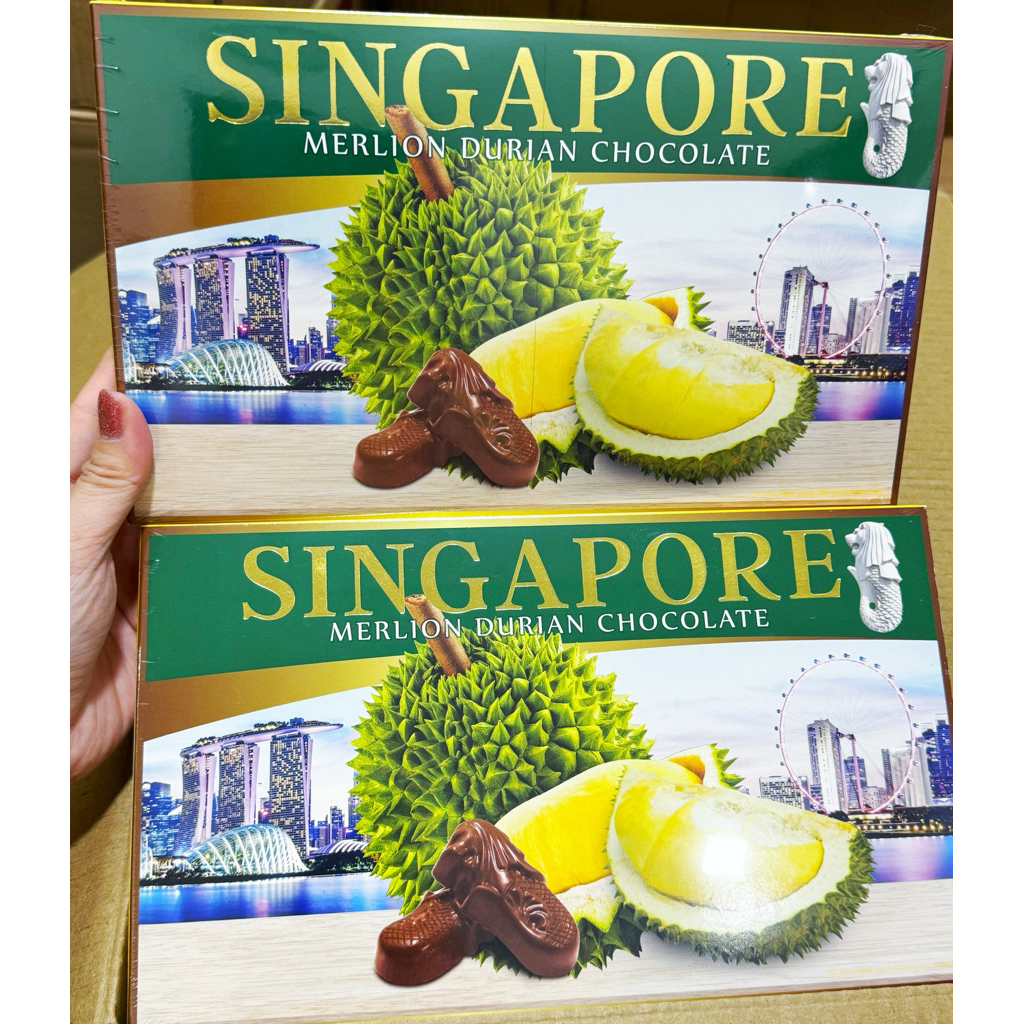 

CemilanBintan ( QF choco Durian merlion singapore choco 135gr)