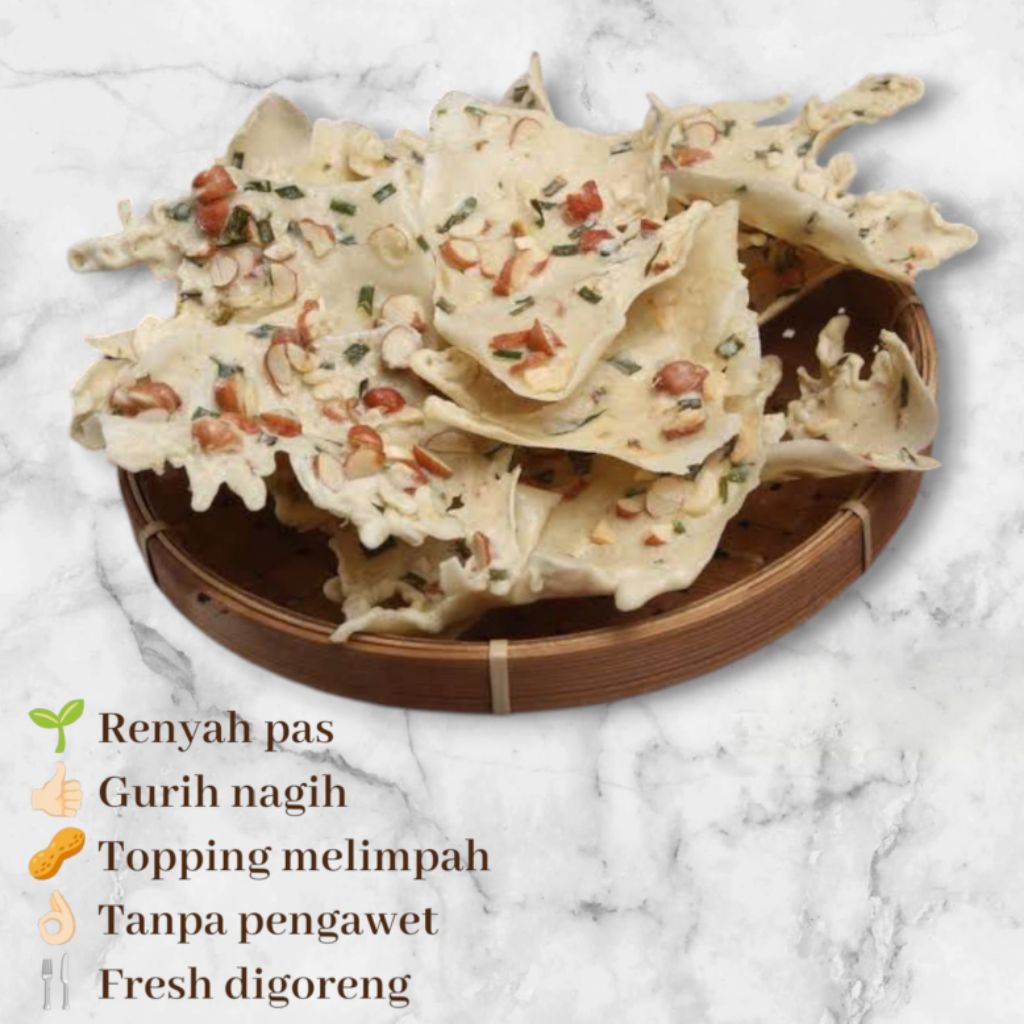 

Peyek Kacang Tanah Renyah Kemasan Toples 3L - Cemilan yang Bikin Nostalgia