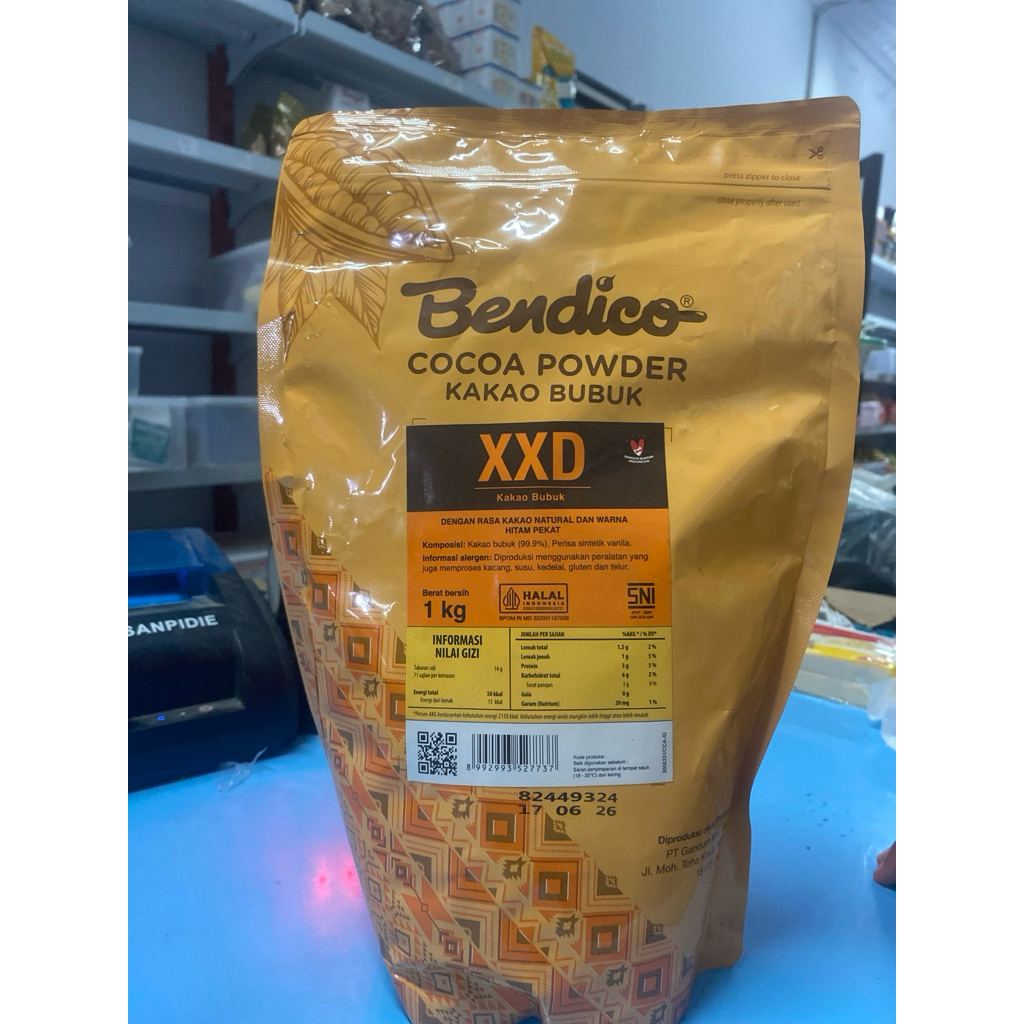 

BENDICO COCOA POWDER/COKLAT BUBUK WARNA HITAM PEKAT