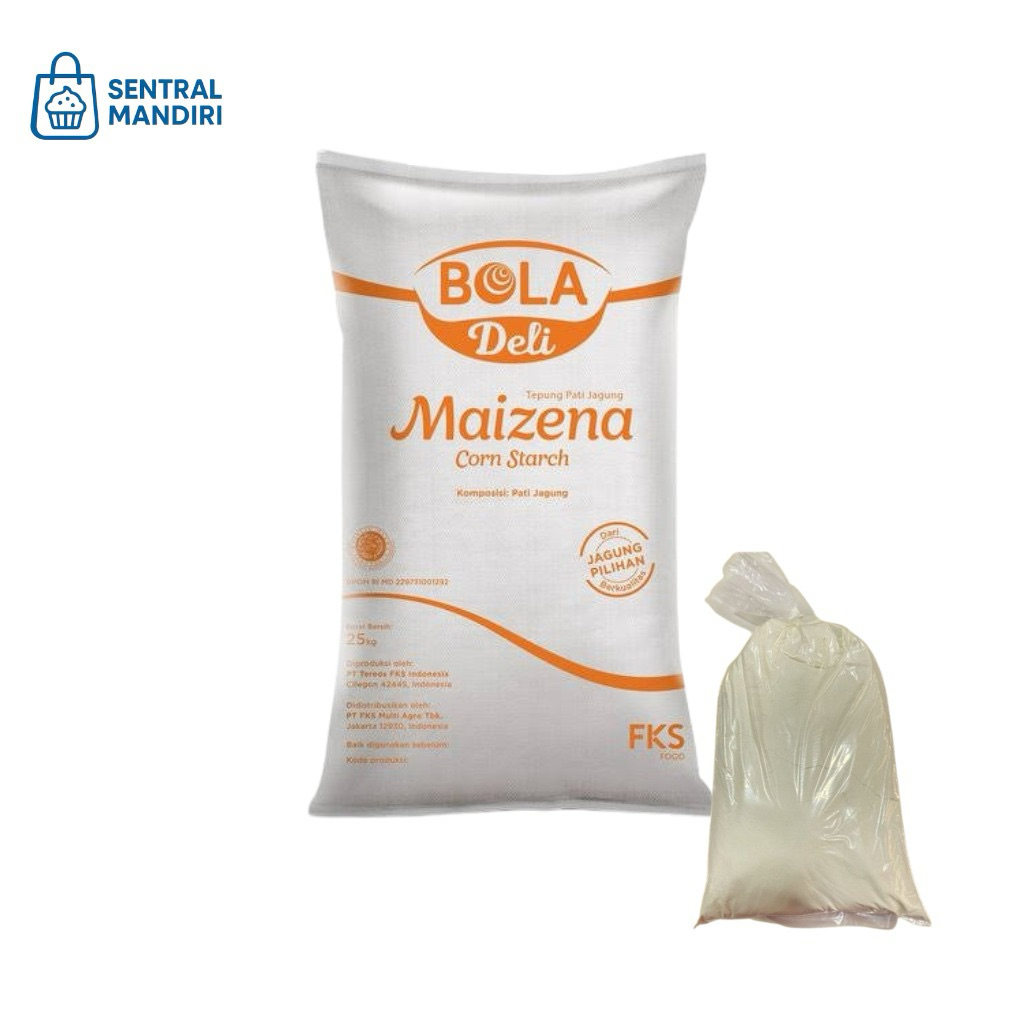 

Tepung Maizena Bola Deli 1Kg Repack