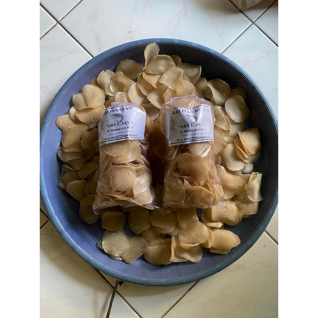 

kerupuk udang mentah 500 gr