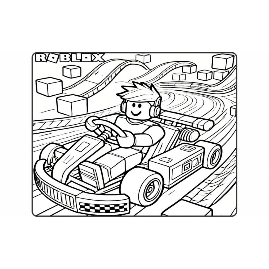 

Gambar Mewarnai Tema Roblox 20 Lembar Ukuran A4