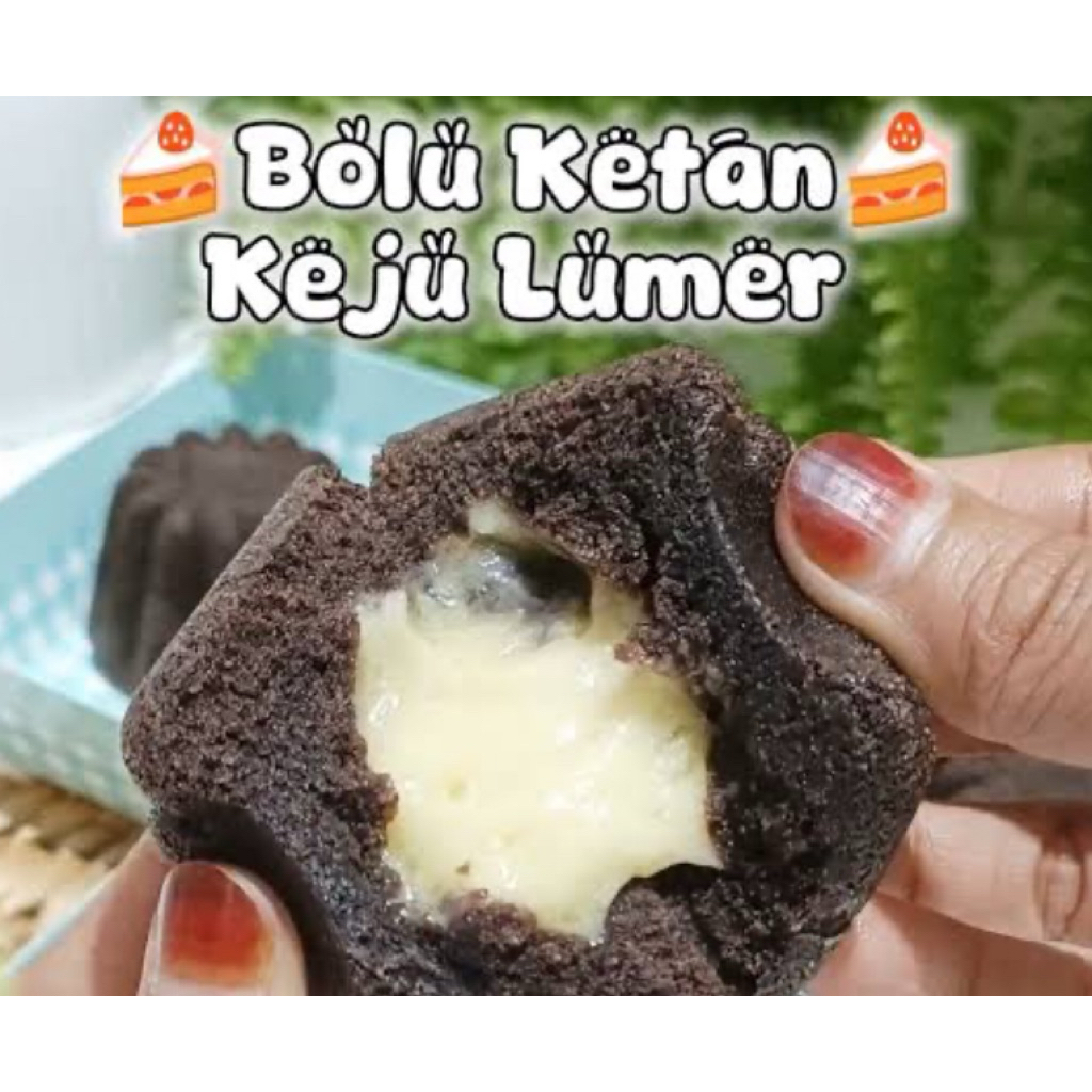 

BOLU KETAN HITAM KEJU LUMER OPEN PO