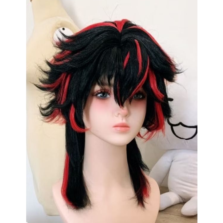 (NEW) Wig Shadow The Hedgehog
